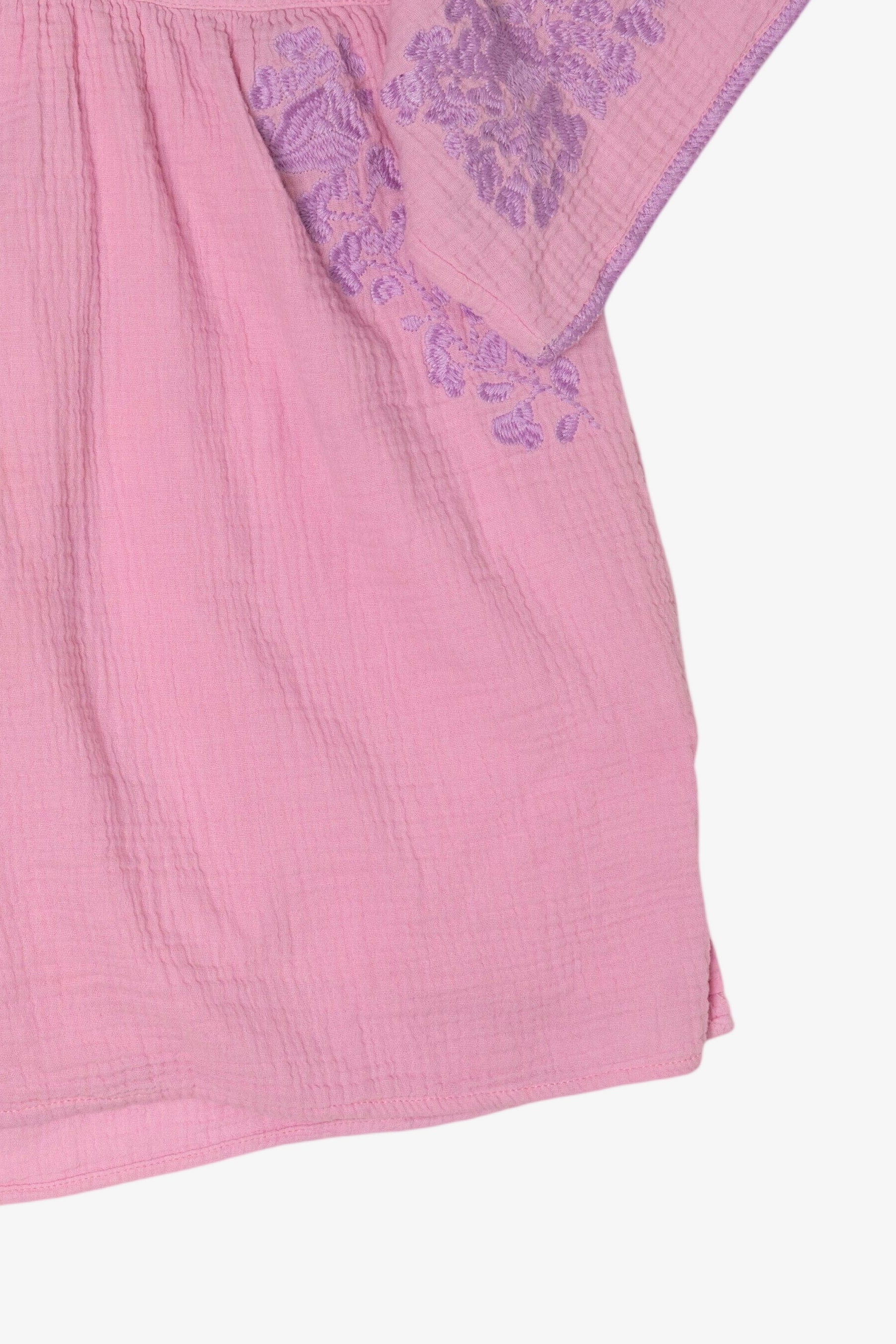Pink Embroidered Lace J. Marie Blouse (2020s)