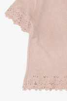Vintage Light Pink Croft & Barrow Top (1990s)