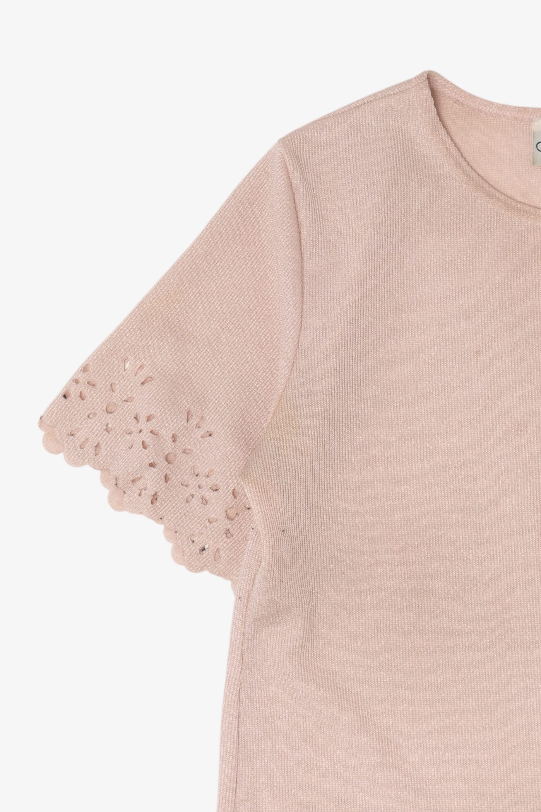 Vintage Light Pink Croft & Barrow Top (1990s)