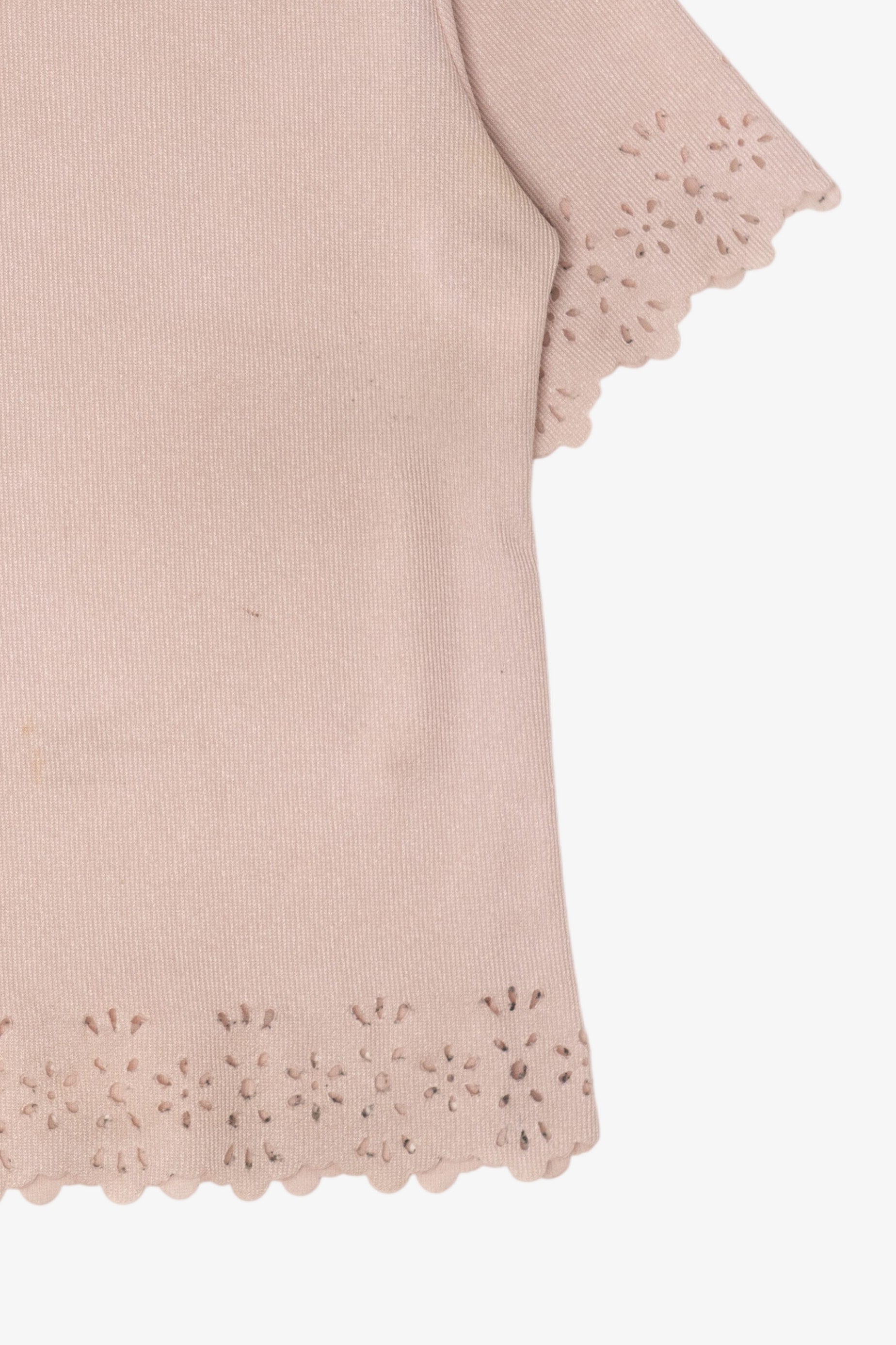 Vintage Light Pink Croft & Barrow Top (1990s)