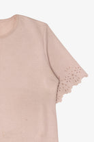Vintage Light Pink Croft & Barrow Top (1990s)