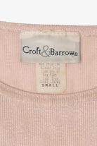 Vintage Light Pink Croft & Barrow Top (1990s)
