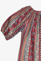 Prairie Puff Sleeve Semi-Sheer Top (1980s)