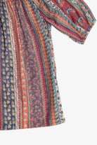 Prairie Puff Sleeve Semi-Sheer Top (1980s)