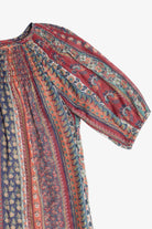 Prairie Puff Sleeve Semi-Sheer Top (1980s)