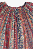 Prairie Puff Sleeve Semi-Sheer Top (1980s)