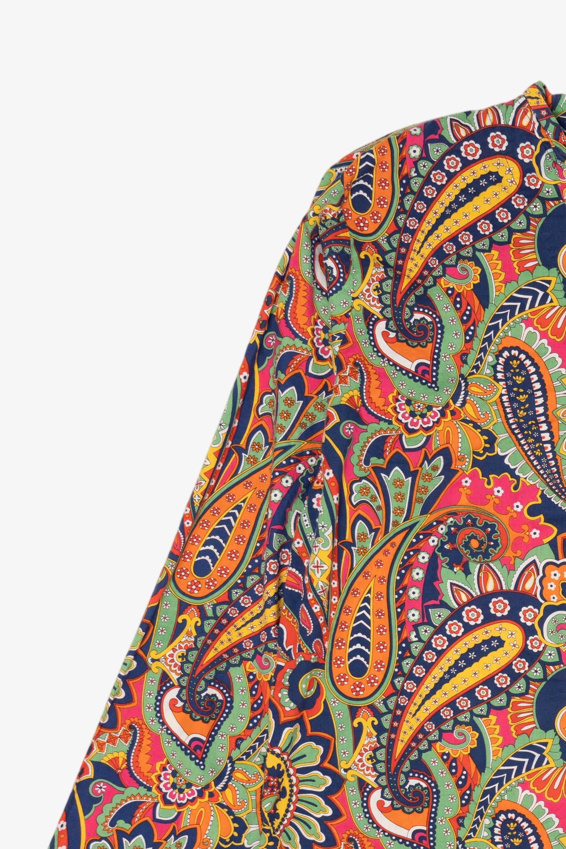 Vera Bradley Paisley Abstract Button Up Shirt (2010s)