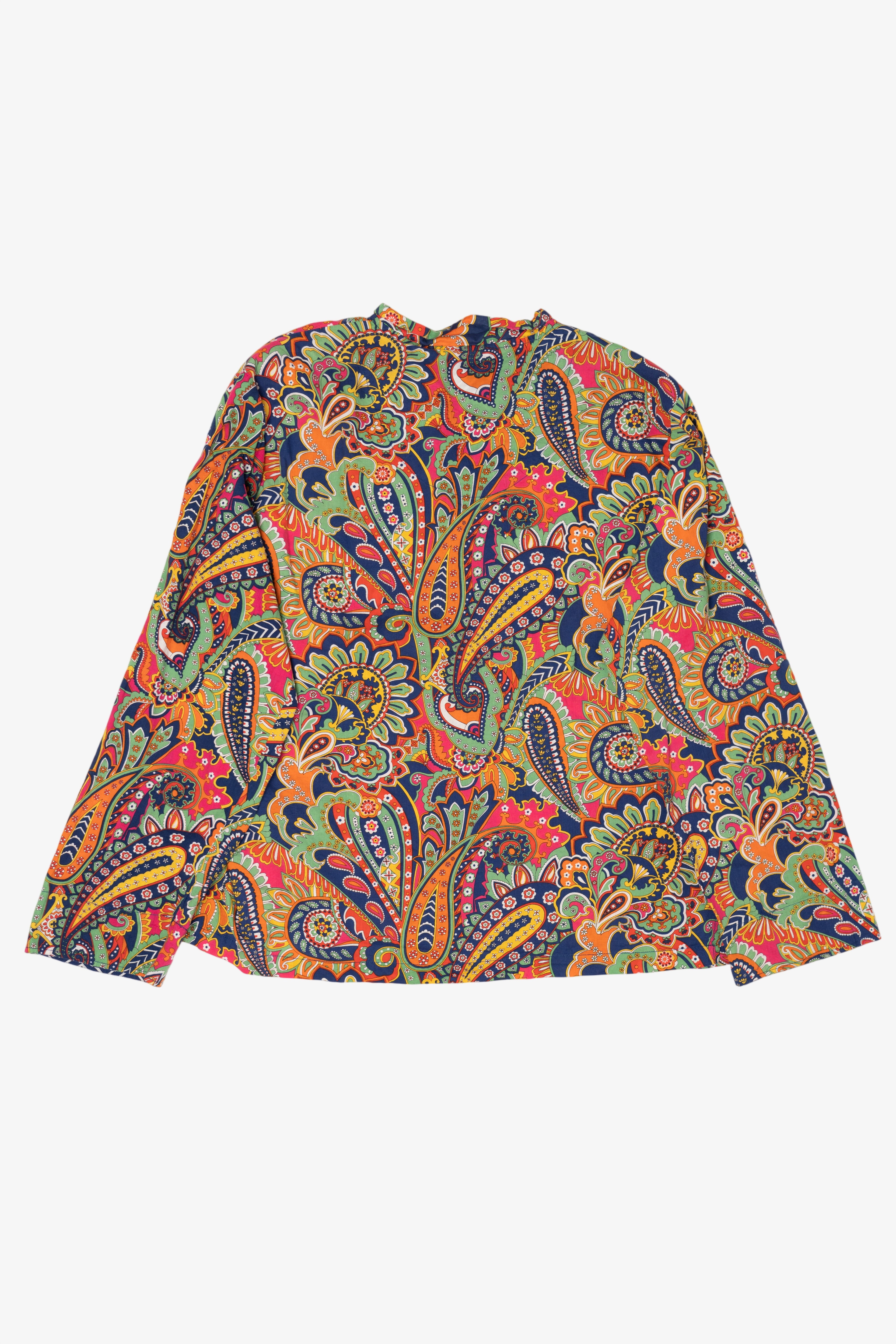 Vera Bradley Paisley Abstract Button Up Shirt (2010s)