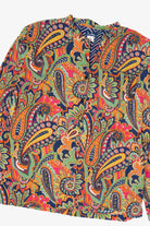 Vera Bradley Paisley Abstract Button Up Shirt (2010s)