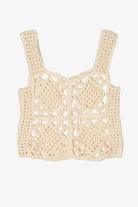 Ivory Crochet Top (2020s)
