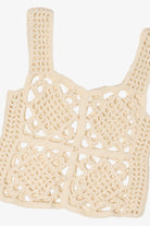 Ivory Crochet Top (2020s)