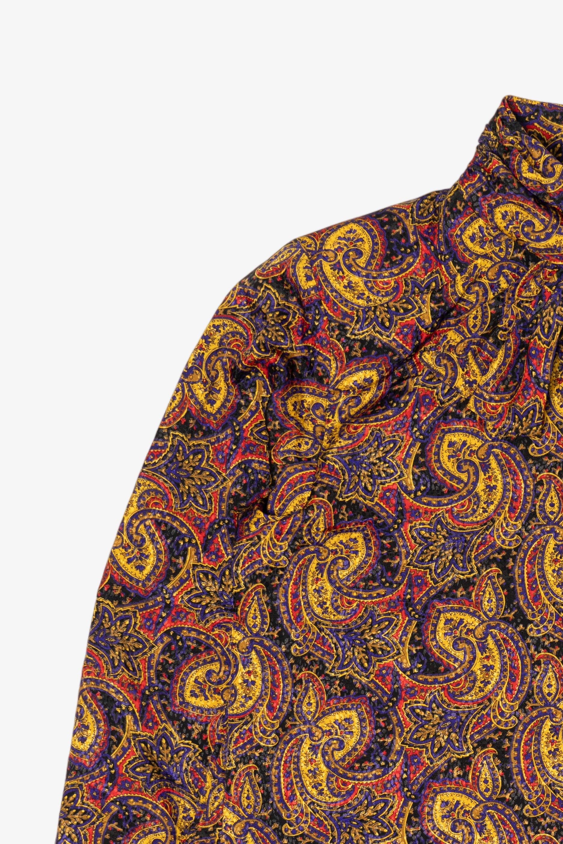 Vintage Worthington Paisley Pattern Blouse (1980s)