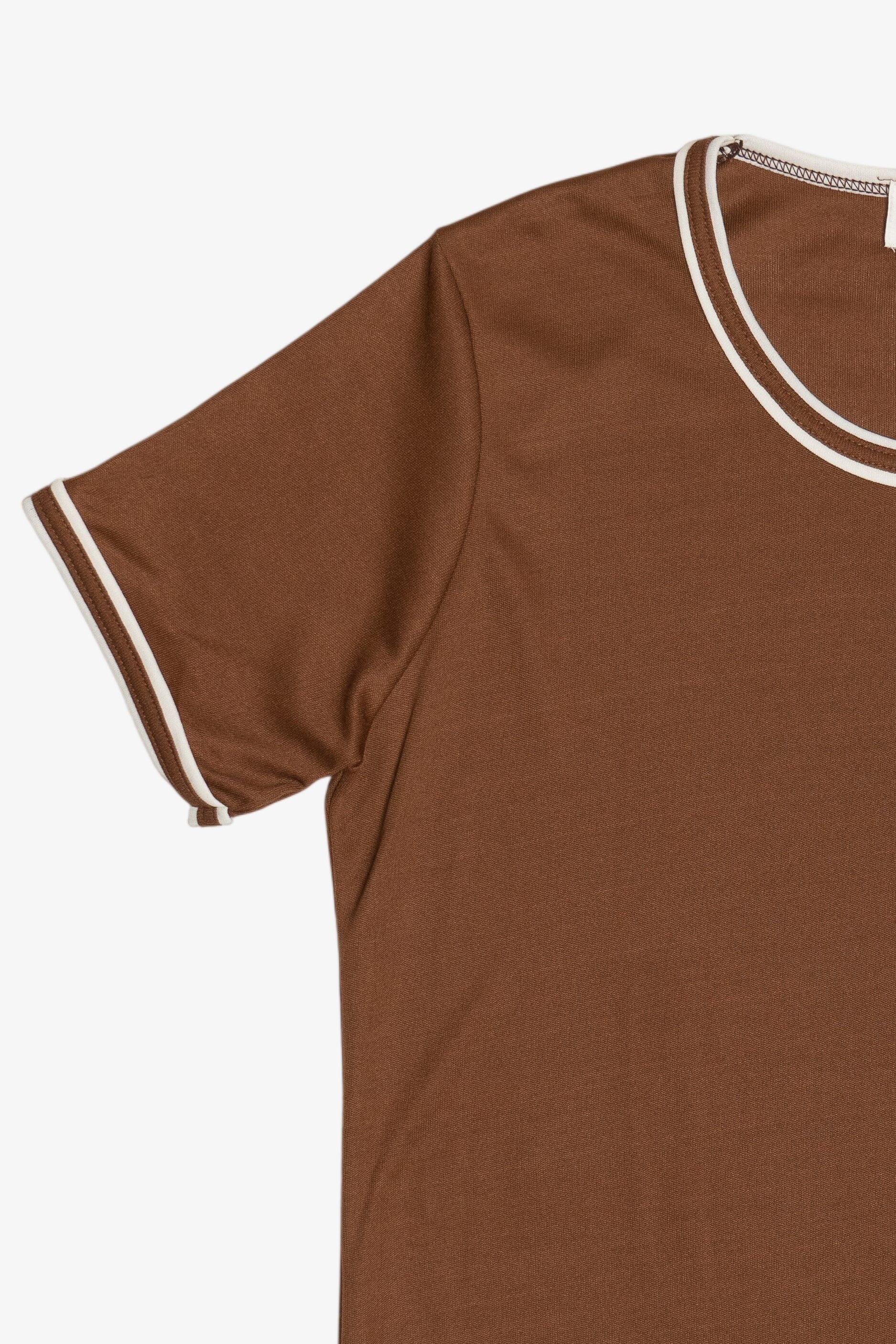 Vintage Anderson Little Polyester Contrast Ringer Top (1980s)