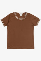 Vintage Anderson Little Polyester Contrast Ringer Top (1980s)