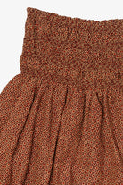 Vintage Mahogany Moda Int'l Tiered Ruffled Skirt (2000s)