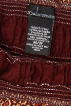 Vintage Mahogany Moda Int'l Tiered Ruffled Skirt (2000s)