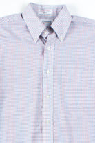 Blue & Red Tattersall Button Up Shirt