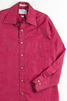 Burgundy Button Up Shirt