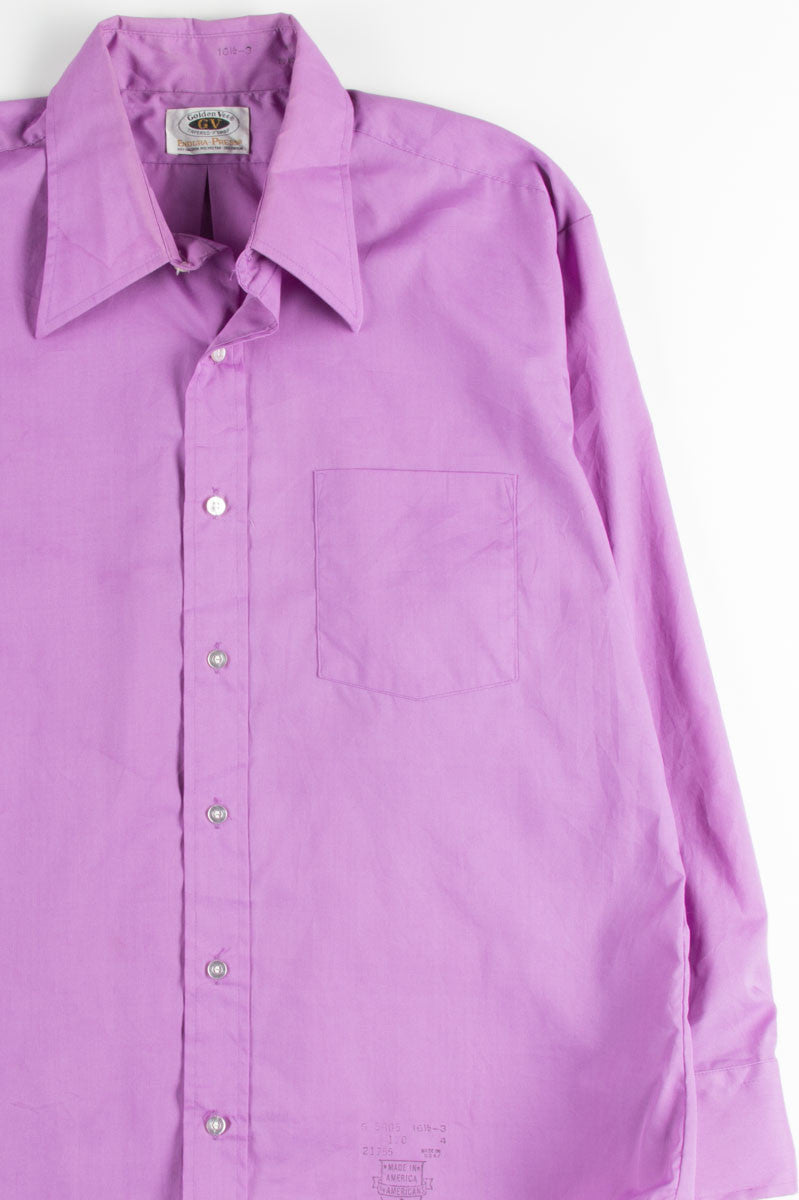Purple Button Up Shirt