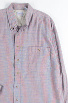 Blue & Red Button Up Shirt