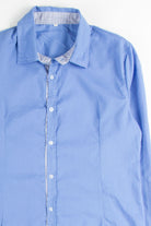 Tailored Blue Button Up Shirt