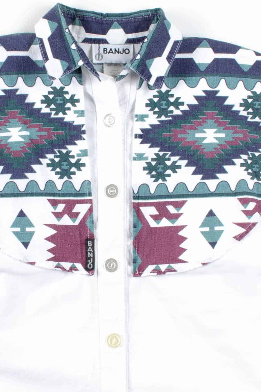 Southwestern Banjo Button Up Shirt