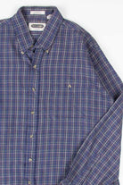 Royal Plaid Button Up Shirt 2