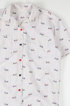 Vintage Biplane Button Up Shirt