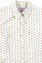 Horse Striped Button Up Shirt