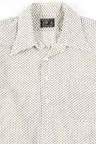 Brown Polka Dot Button Up Shirt