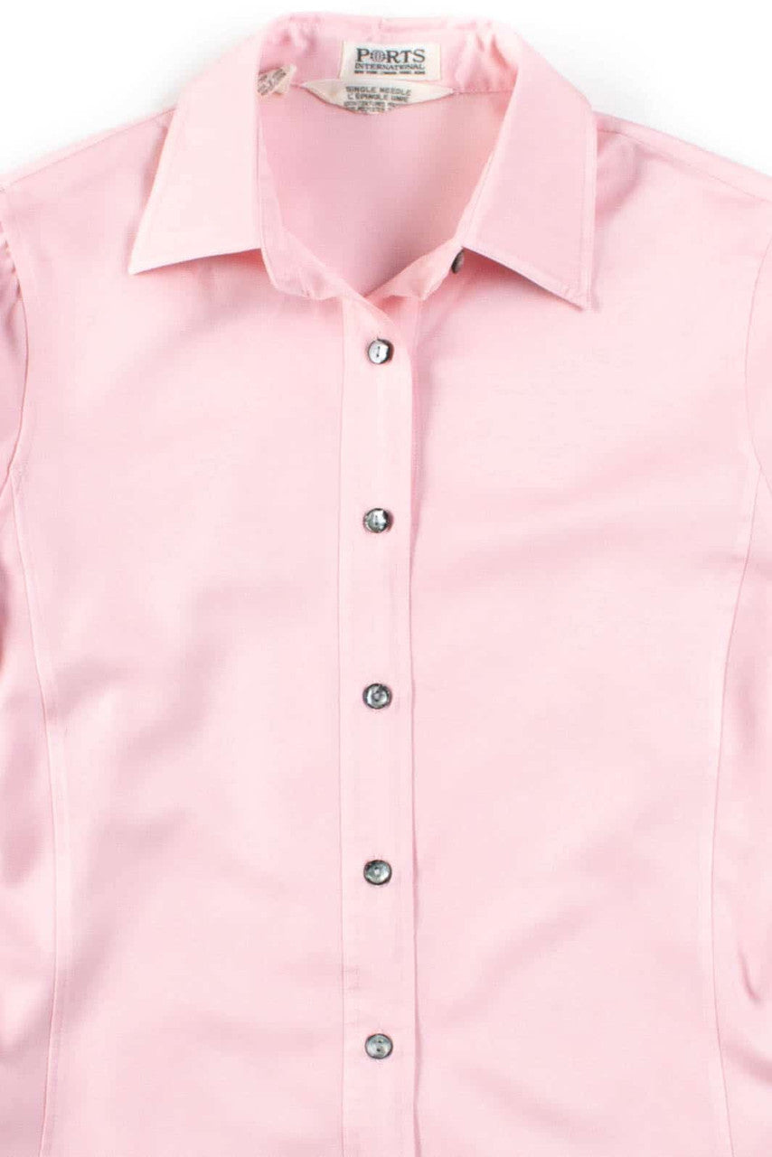 Pink Button Up Shirt 3