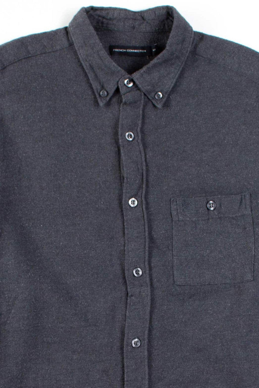 Dark Grey Button Up Shirt