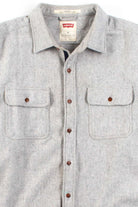 Grey Levi's Wool Button Up Shirt