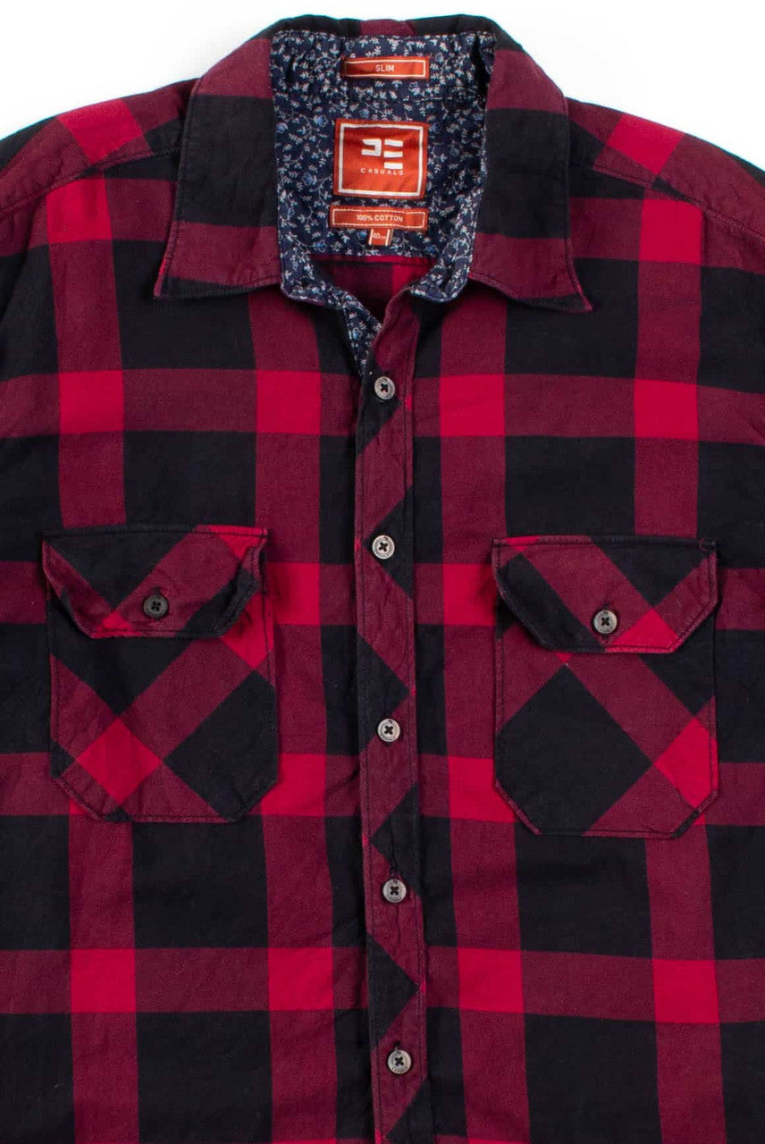 Red Buffalo Plaid Button Up Shirt