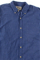 Blue Check Button Up Shirt