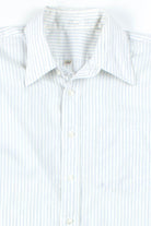 Blue Pinstripes Button Up Shirt