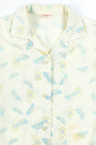 Blue Butterflies Button Up Shirt