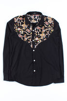 Jewel Graphic Button Up Shirt