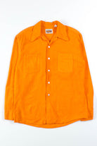 Bright Orange Button Up Shirt