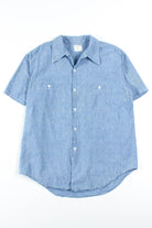 Blue Chambray Button Up Shirt