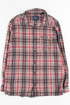 Brown Nautica Plaid Button Up Shirt