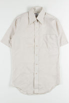 Vintage Tan Button Up Shirt