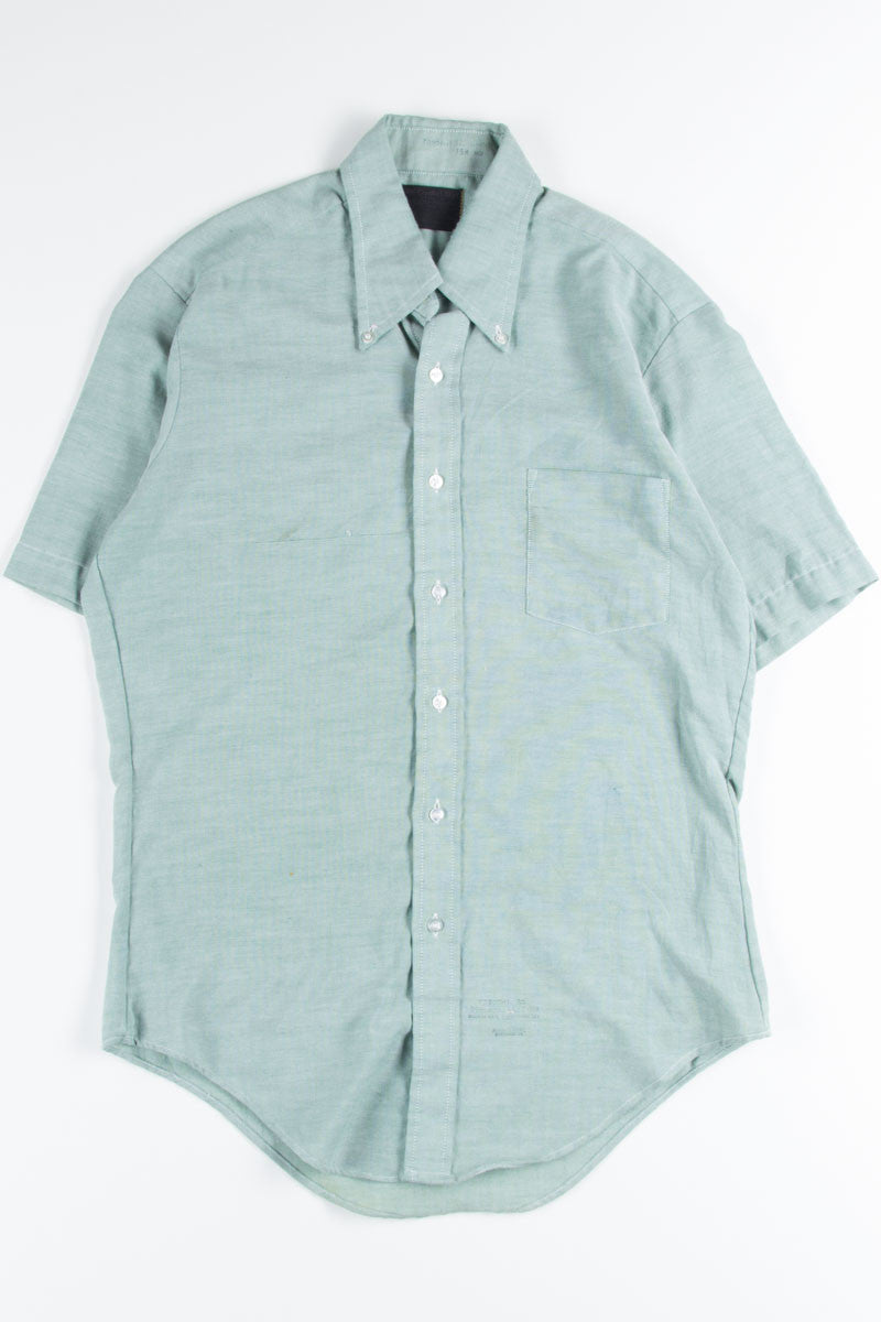 Mint Button Up Shirt 1