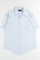 Blue Striped Button Up Shirt 2
