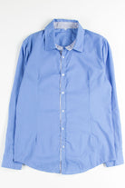 Tailored Blue Button Up Shirt