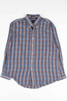 Blue Plaid Button Up Shirt 13