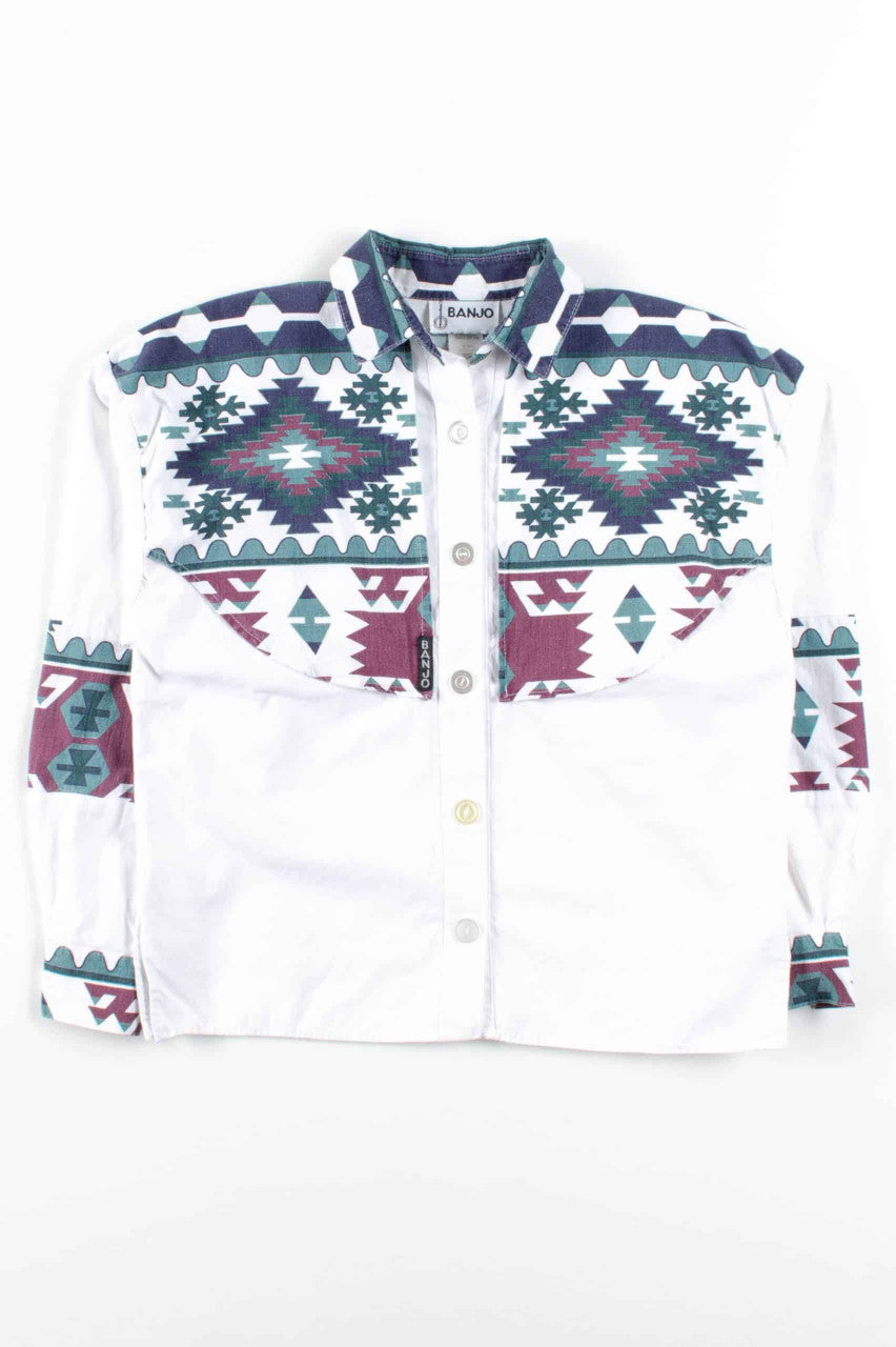 Southwestern Banjo Button Up Shirt