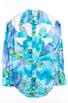 Floral Waves Button Up Shirt