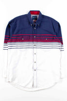 Red White & Blue Wrangler Button Up Shirt