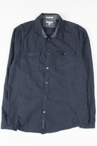 Navy Calvin Klein Button Up Shirt